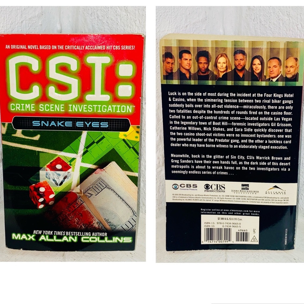Three CSI Paperback Books Bundle/Lot - Picture 5 of 6